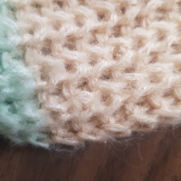 Torrid Multi Striped V-Neck Chunky Knit Pullover Long Sleeve Sweater - Picture 8 of 12